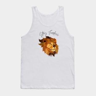 Stay Fearless Lion Tank Top